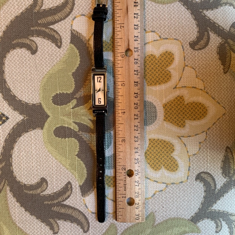 DKNY Slim Rectangular Case Watch - Picture 12 of 14